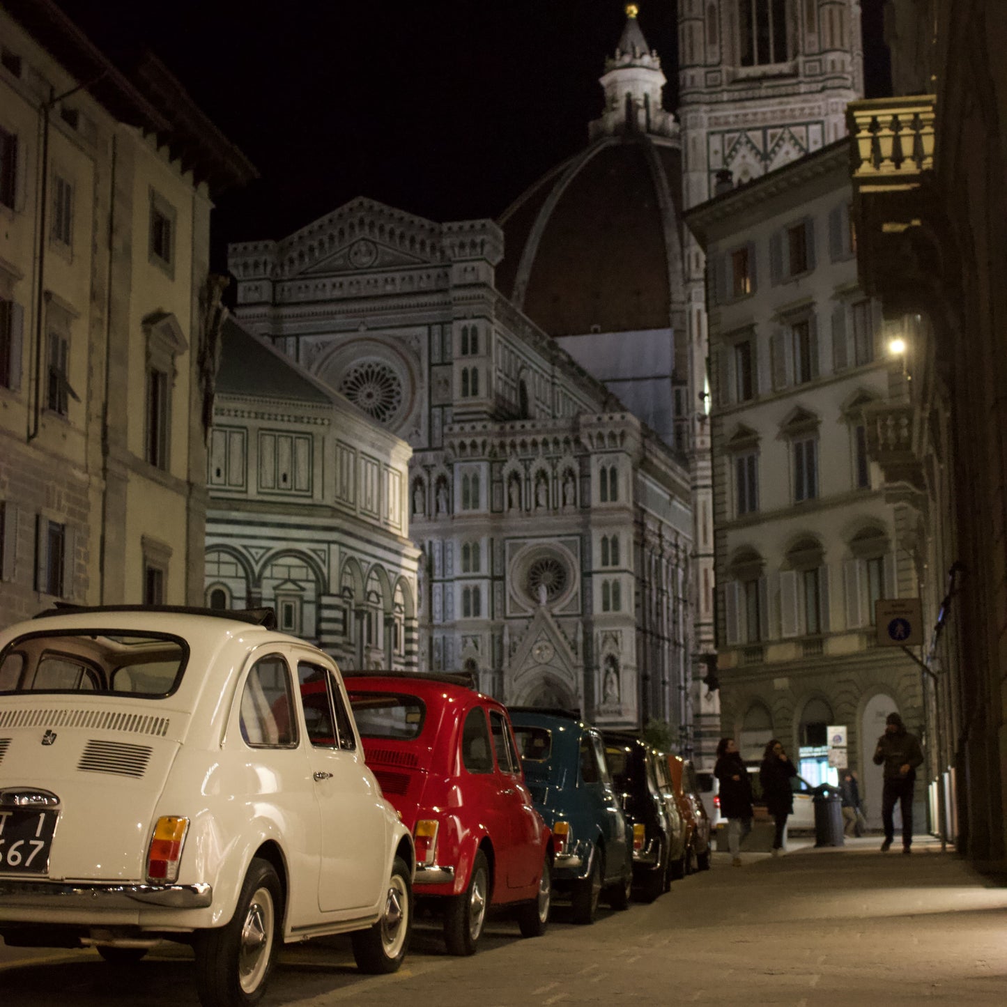 Florence By night – Night magic with Fiat 500!